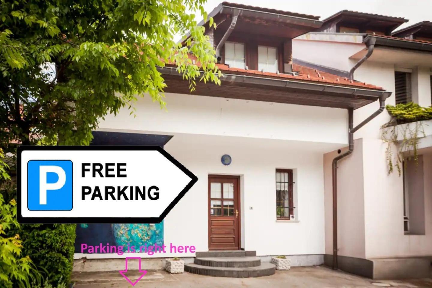Avrora House Free Parking In Old Town Apartman Ljubljana Kültér fotó
